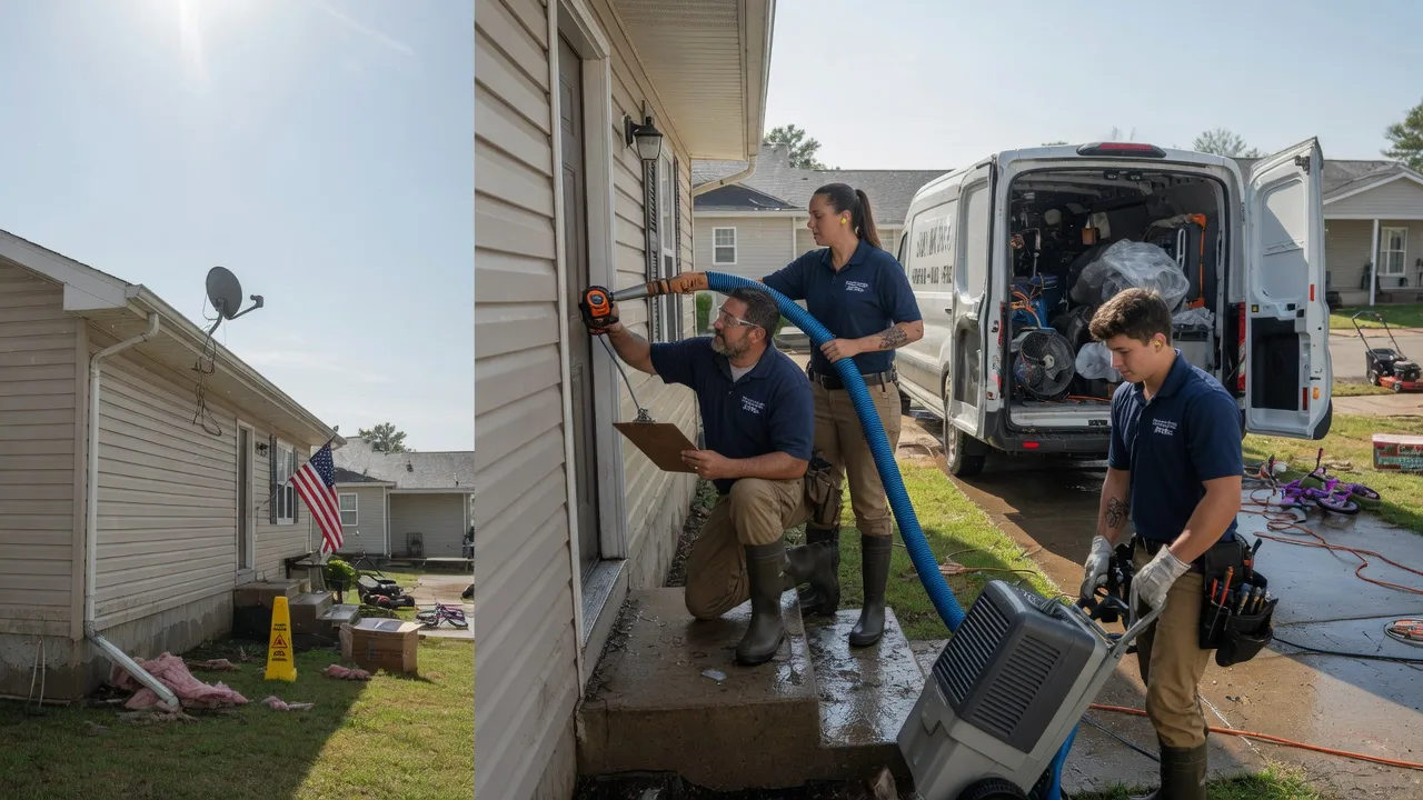 Ceiling Water Damage Restoration in Black Earth, WI near me