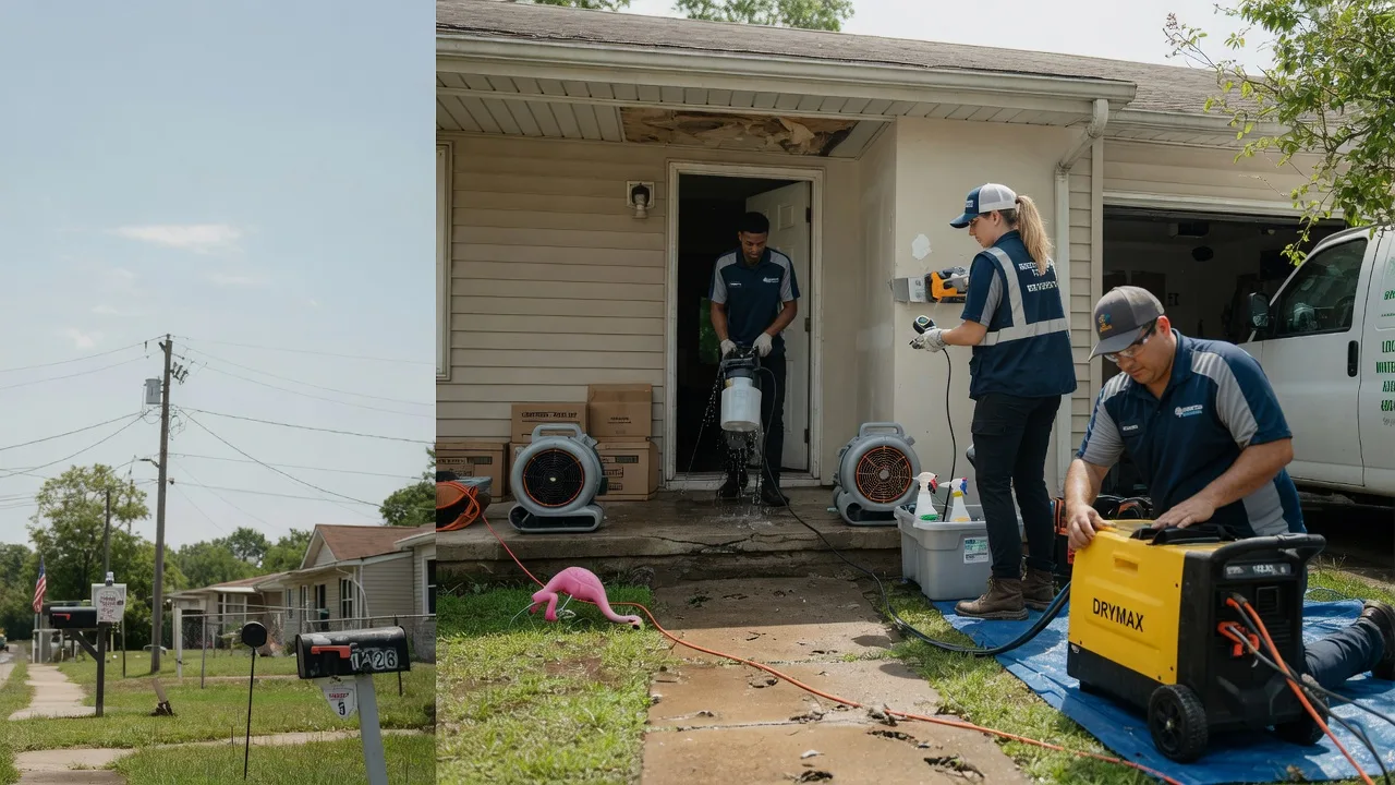 Storm Damage Water Removal in Black Earth, WI near me